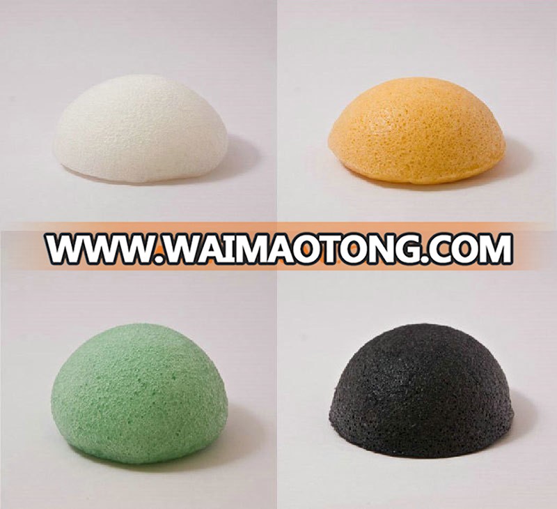 Oval Konjac moisturizing cleaning Sponge